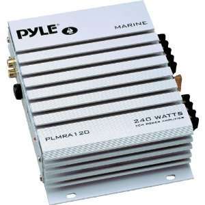 NEW Pyle 240 Watt 2ch Marine Audio Stereo Amplifier AMP 068888883351 