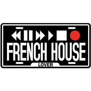  New  Play French House  License Plate Music