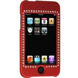     Diamond for Apple Ipod Touch 2G (Red) Cell Phones & Accessories