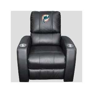   Recliner With Dolphins XZipit Panel, Miami Dolphins