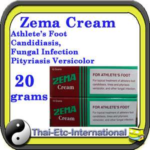 ZEMA CREAM Athletes foot Candidiasis Versicolor Anti fungal 