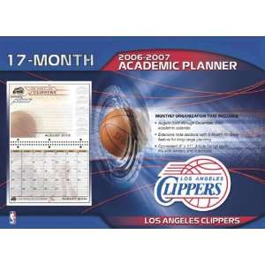 Los Angeles Clippers 8x11 Academic Planner 2006 07  Sports 