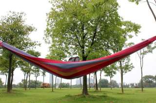 New Canvas/Nylon Hammock Hang Sleeping Bed Outdoor Camping Travelling 