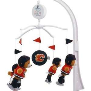  Calgary Flames Baby Crib Team Mascot Mobile NHL Hockey 