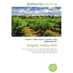  Knights Valley AVA (9786134246682) Books