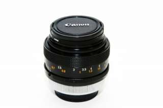 Canon 55mm F1.2 FD S.S.C. Prime Standrd Lens VERY CLEAN CONDITION 