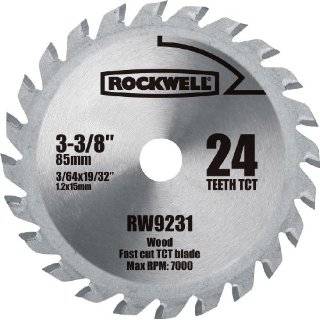   RW9231 VersaCut 3 3/8 inch 24T Carbide tipped Circular Saw Blade