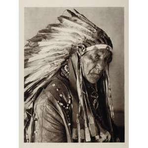  1927 Native American Big Chief White Horse Eagle Osage 