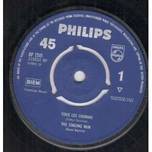   LES CHEMINS 7 INCH (7 VINYL 45) UK PHILIPS 1963 SINGING NUN Music
