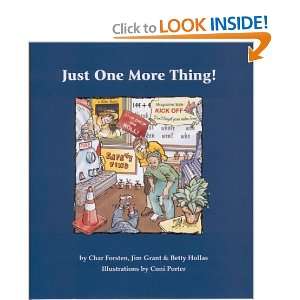  Just One More Thing (9781884548604) Char Forsten, Jim 