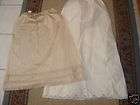 LOT (2) LONGER SLIPS SIZE M