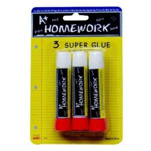  New Super Glue Sticks   3 pack Case Pack 48   92773 Electronics