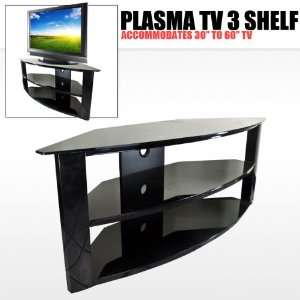  Plasma Tv Stand 3 Tier 30 to 60 LCD Televisions Flat 