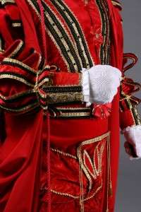 Red Death Phantom of the Opera Masquerade Ball Costume  