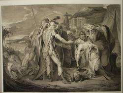 John Boydell   Shakespeare Engraving   King Lear Act V  