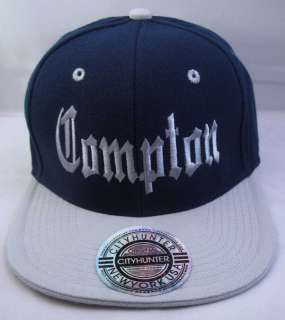 COMPTON Snapback Hat Cap EazyE DrDre IceCube NWA LA Rap  