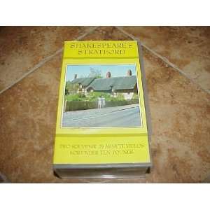 SHAKESPEARES STRATFORD/THE LIFE & TIMES OF WILLIAM SHAKESPEARE 2 VHS 