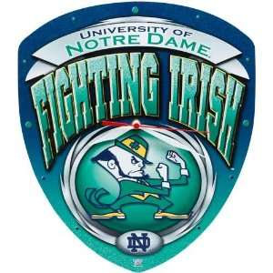    Notre Dame Fighting Irish Hi Def Wall Clock