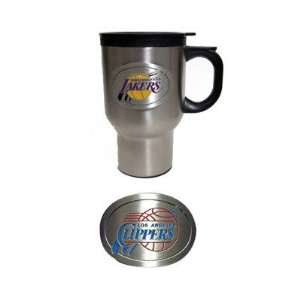  Los Angeles Clippers Stainless Steel Travel Mug Sports 