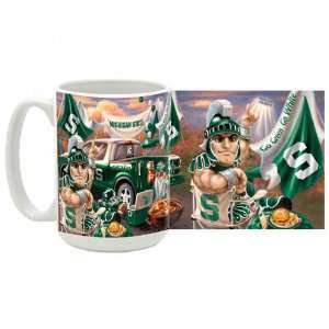  Michigan State Spartans 11 oz Ceramic Mug Sports 