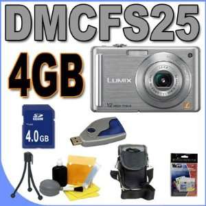  Panasonic Lumix DMC FS25 12MP Digital Camera w/ 5x MEGA 