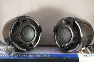 Shark 250w snowmobile atv audio system W  new 3 speakers black with 