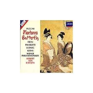Puccini Madama Butterfly / Karajan, Freni, Pavarotti Catalog No DEC 
