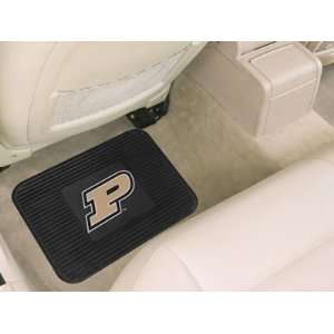 Purdue Boilermakers NCAA Heavy Duty Vinyl Rear Seat Car Utility Mat