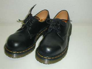NEW Dr Doc Martens Steel Toe Work Safety Shoe Black England UK 5 Women 