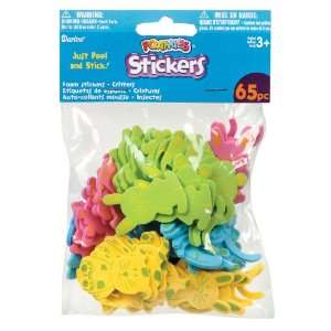  Lets Party By Foam Animal Stickers 
