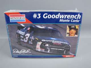 Sealed Nascar Goodwrench Monte Carlo #3 Model Kit 1/24  