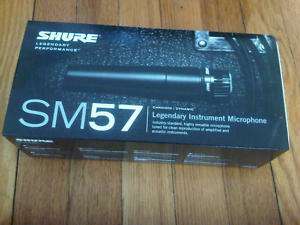 SHURE SM 57 MICROPHONE   BRAND NEW 5 PACK  