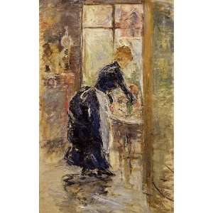   name The Little Maid Servant, by Morisot Berthe