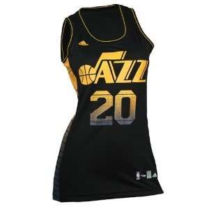  Utah Jazz Gordon Hayward #2 Womens Vibe Jersey (Black 