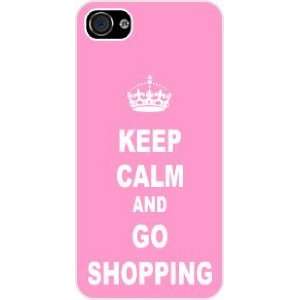  Rikki KnightTM Keep Calm and Go Shopping Light Pink Color 