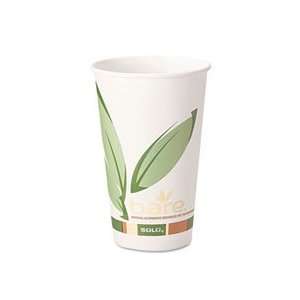 Solo Bare   EcoFriendly Recycled PCF Paper Hot Cup, 16oz, 316RC J8484 