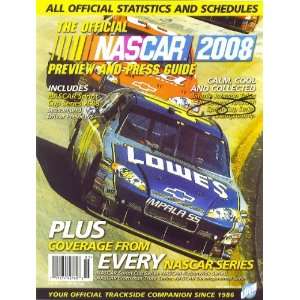 Jimmie Johnson 2008 NASCAR Hand Signed Autographed Magazine 