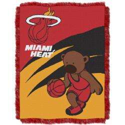 Northwest Miami Heat Woven Jacquard Acrylic Blanket  