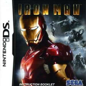 Iron Man DS Instruction Booklet (Nintendo DS Manual Only) (Nintendo DS 