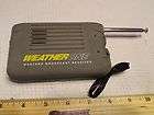  ONE 136WEA 1 Portable Weather Broadcast Receiver handheld antenna