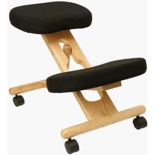    Wooden Ergonomic Kneeling Posture Office Chair