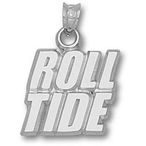 University of Alabama Roll Tide Pendant (Silver)  Sports 