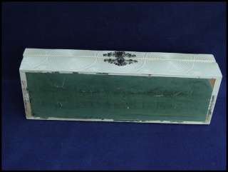 ANTIQUE Art Deco CELLULOID VANITY Dresser NECKTIE BOX  