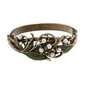 Sweet Romance Art Nouveau Lily of the Valley Bracelet Today 