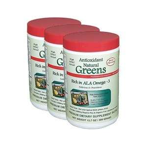  3 Antioxidant Omega 3 Greens   Berry Flavor (non licorice 