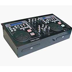 Gem Sound CDM150 Dual CD Player with Mixer  