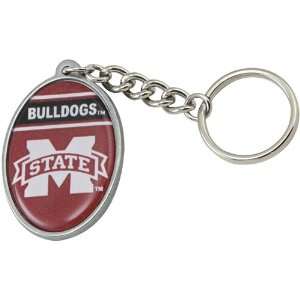  NCAA Mississippi State Bulldogs Oval Keychain