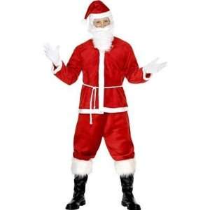   Dlux Santa /Father Christmas Fancy Dress Costume Suit M Toys & Games