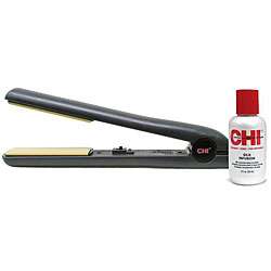 Farouk CHI 1 inch Ceramic Hair Iron with 2 ounce Silk Infusion 