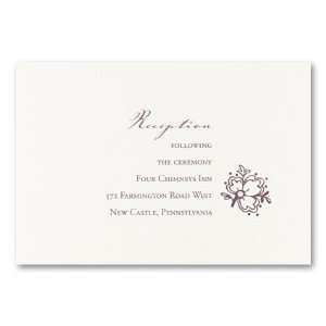  Crystale Reception Card by Checkerboard